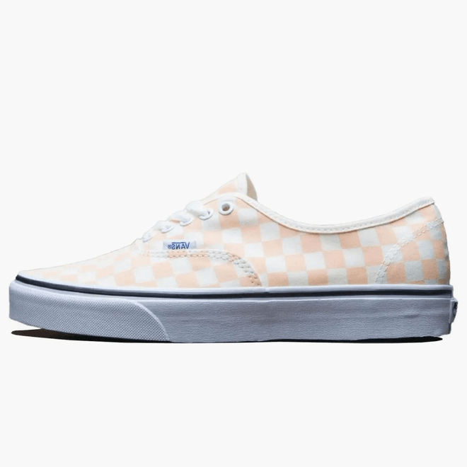 Vans Authentic Pink Peach Apricot Checkerboard VN08EMQ8K