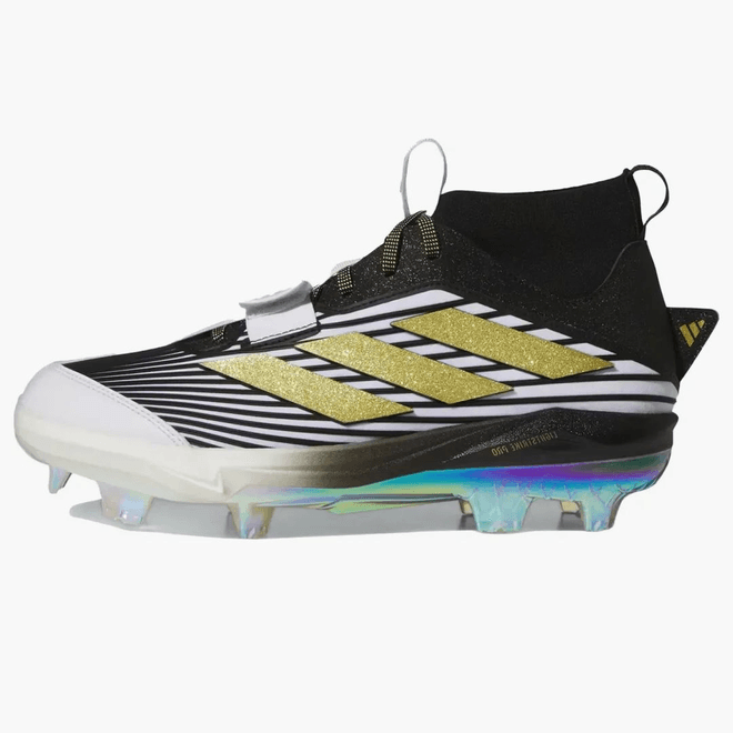 Adidas Adizero Edge+ Core Black Gold Metallic White JQ7464