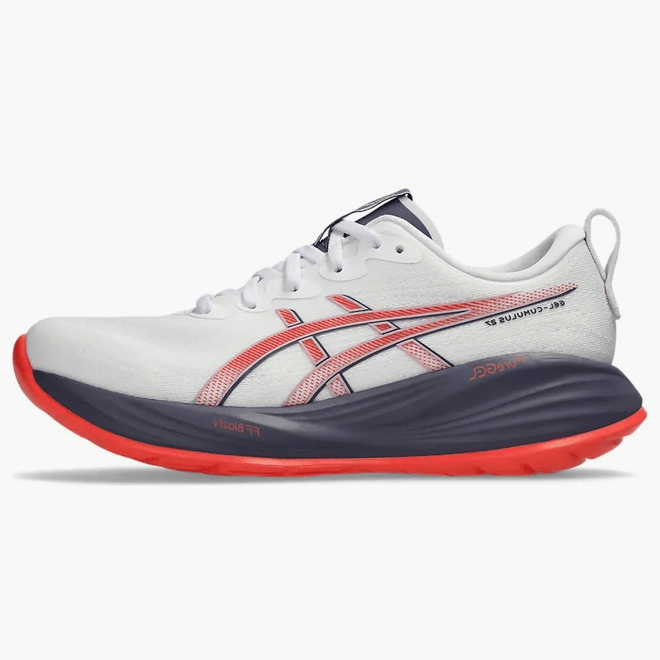 Asics Gel-cumulus 27 White Greyish Purple (women's) 1012B772-101