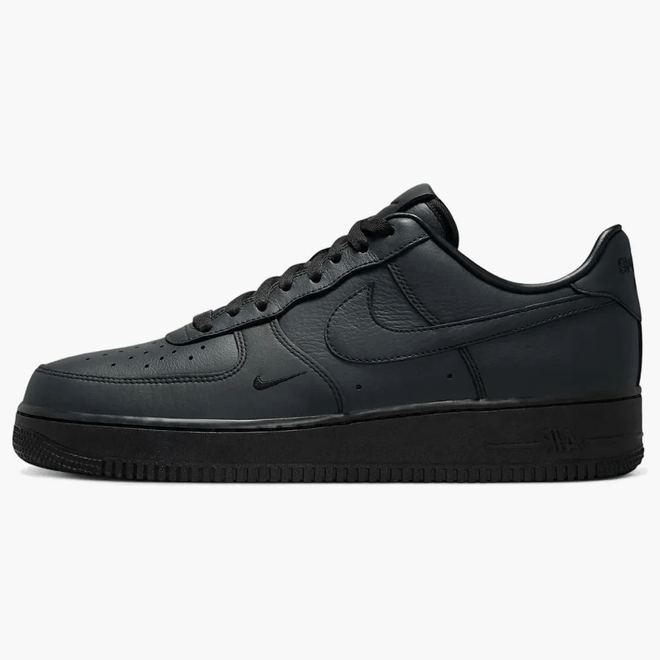 Nike Air Force 1 Low .swoosh Dirty Triple Black HJ9348-001