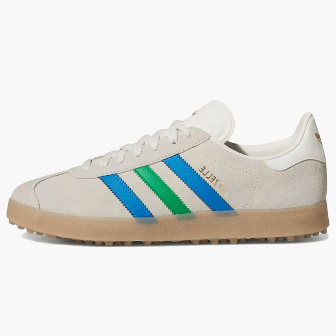 Adidas Gazelle Spikeless Golf Chalk White Green Blue Bird JI4165