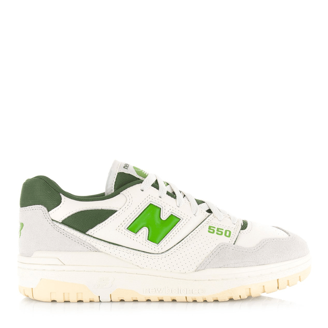  550 Sea Salt Alpine Green Suede Unisex BB550EGR