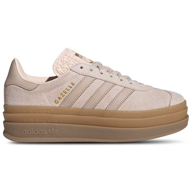 adidas Originals Gazelle Bold J wonder quartz/wonder taupe/gum 1  JQ1296