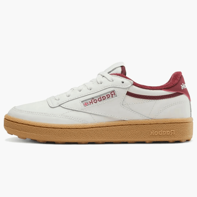 Reebok Club C Golf White Burgundy Gum (women's) 100236007