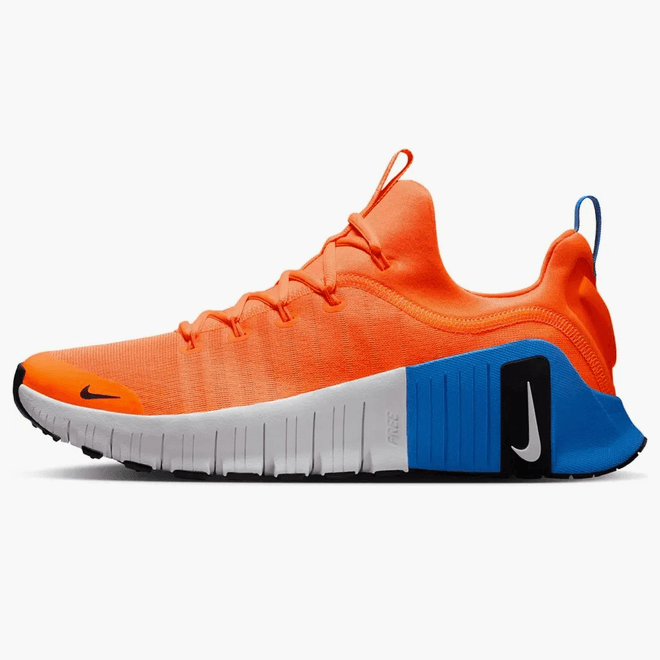 Nike Free Metcon 6 Total Orange Photo Blue Black White FJ7127-802