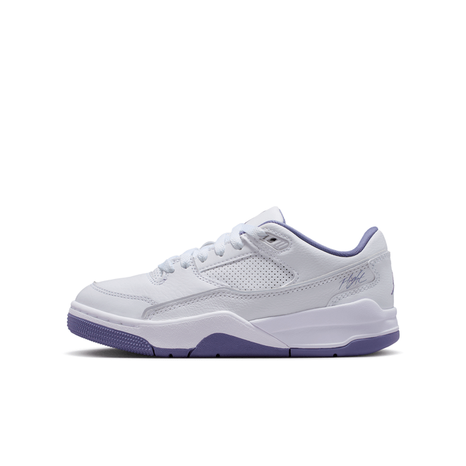 Jordan Flight Court White Dusty Amethyst (gs) HF3333-115
