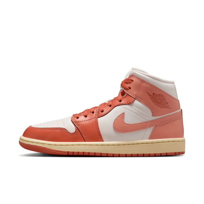 Jordan 1 Mid Madder Root (women's) BQ6472-180