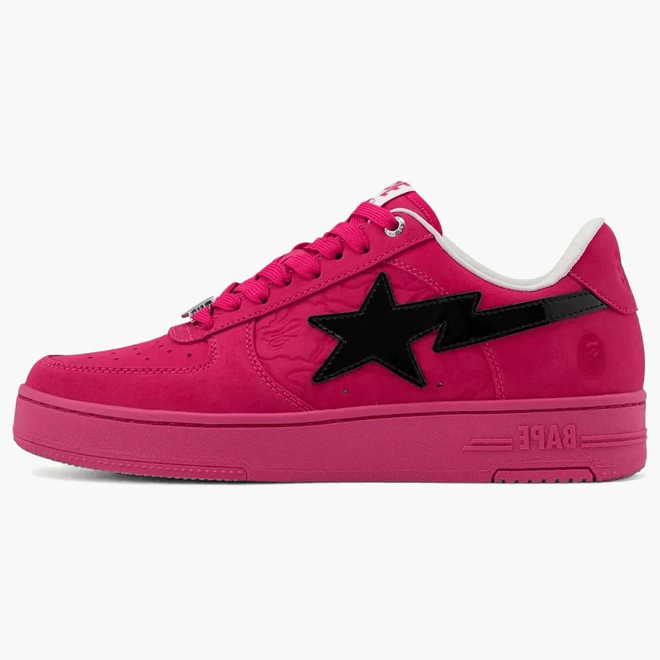 A Bathing Ape Bape Sta #4 Pink Black 1L30-191-310