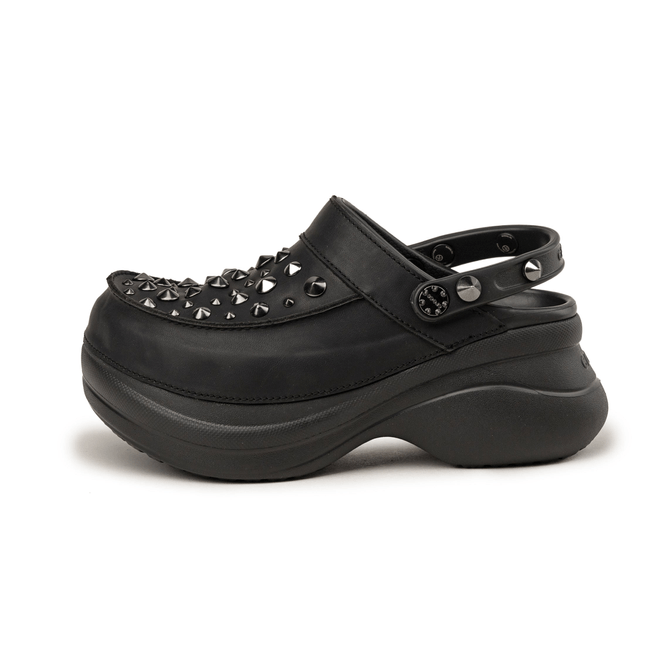 Crocs Women Bae Studded Clogs Black  211626-001