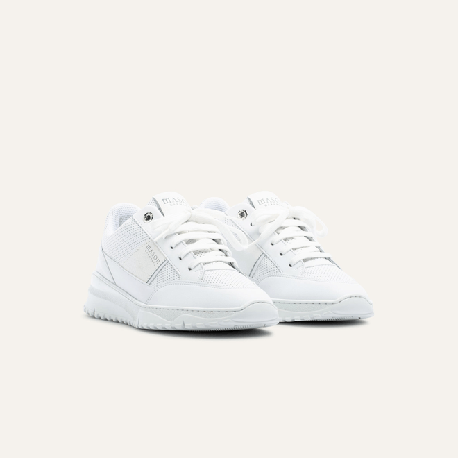 Mason Garments Mason Garments Men's & Women's Trainer Tia Runner Tonale White MG52-10F