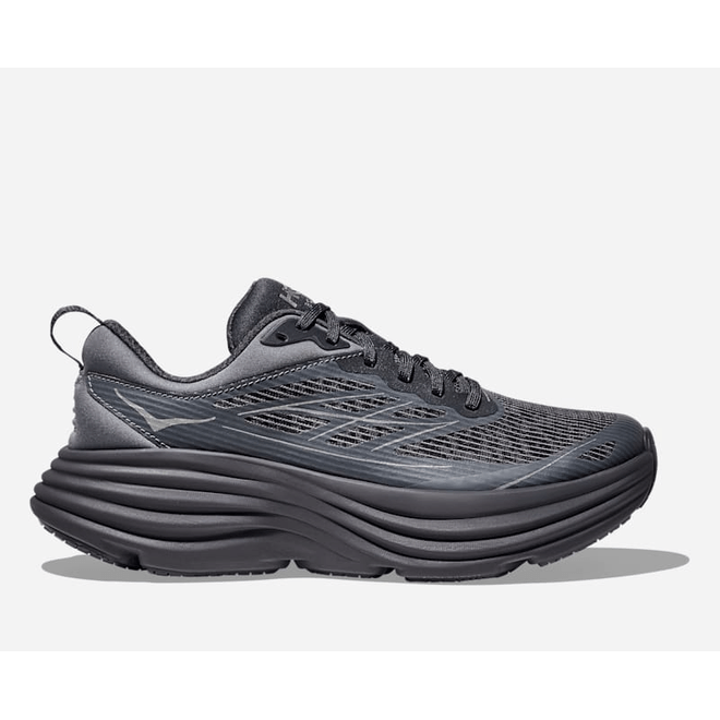HOKA Stealth/Tech Bondi 8 Caged Lifestyle  Charcoal Grey 1155391-CYG