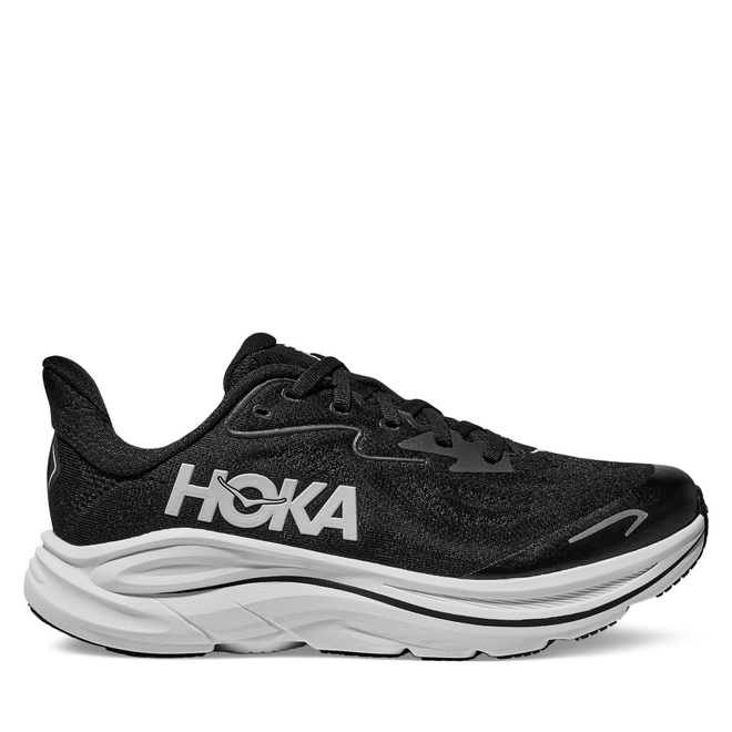 HOKA Kid's Clifton 10 Road Running  Black 1168860-BWHT