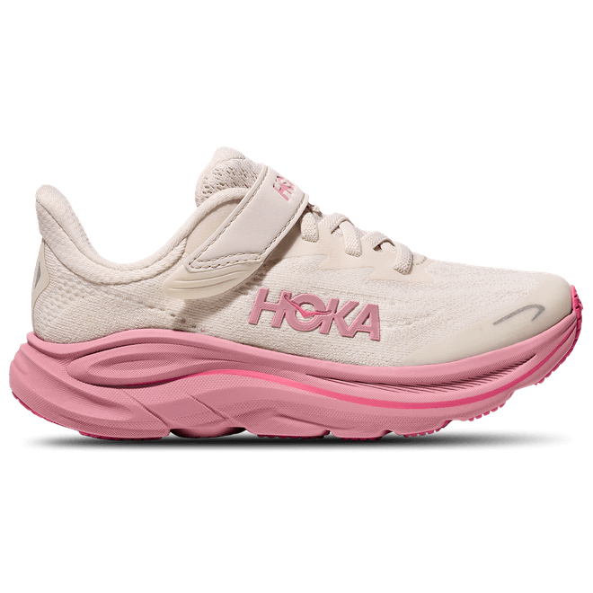 HOKA Kid's Clifton 10 Road Running  Rose Cream 1168873-RMD