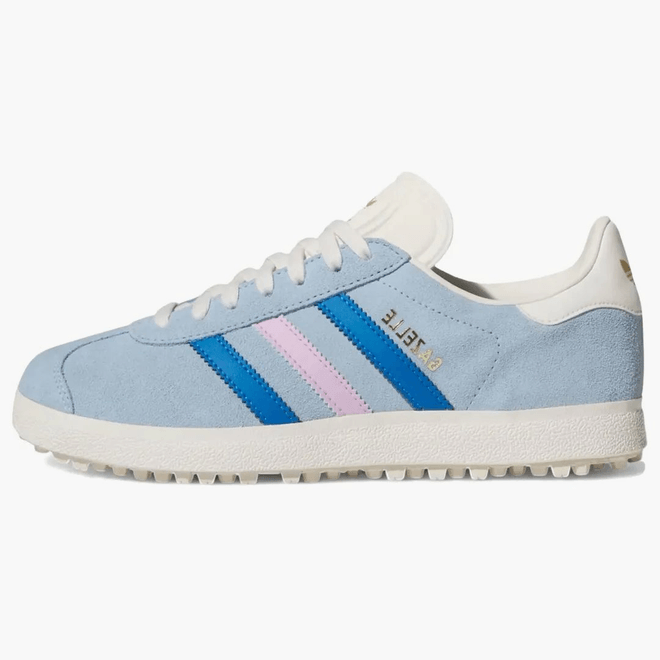 Adidas Gazelle Spikeless Golf Clear Sky Blue Bird Bliss Lilac (women's) JQ7756