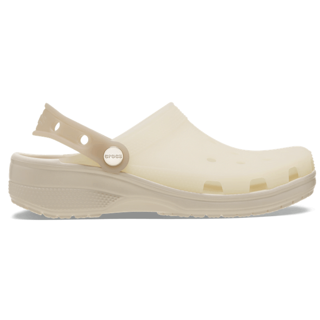 Crocs Classic Frosted Backstrap Clogs Almond Tint 211680-0LM