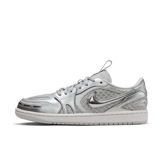 Air Jordan 1 Low Method of Make 'Metallic Silver' HQ2186-002