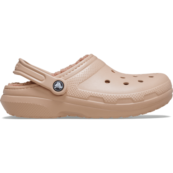 Crocs Classic Lined Clogs Pink Caramel  203591-7AF