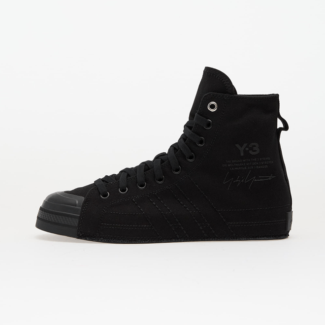 Y-3 Nizza Hi Black JR8804