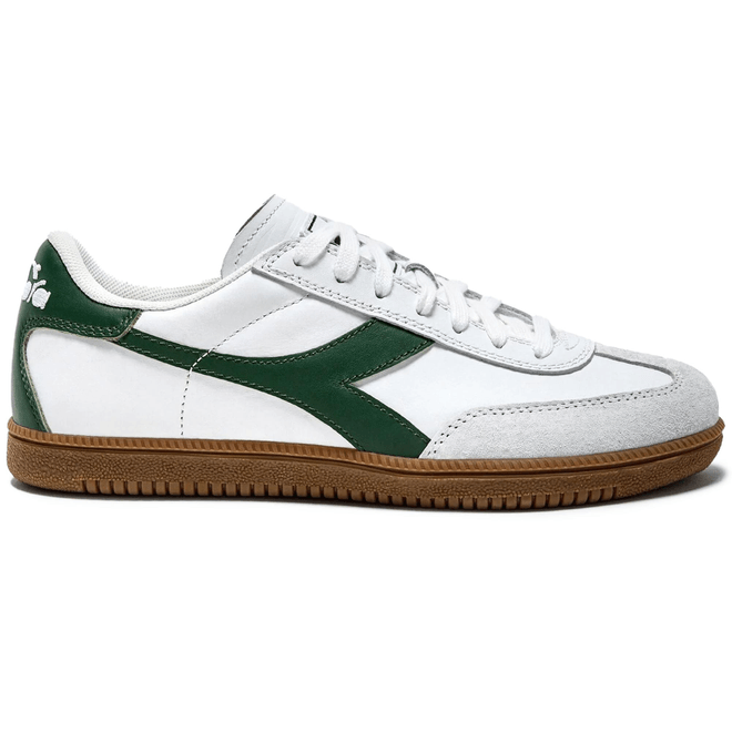 Diadora Trainer White and Green 181246-1161