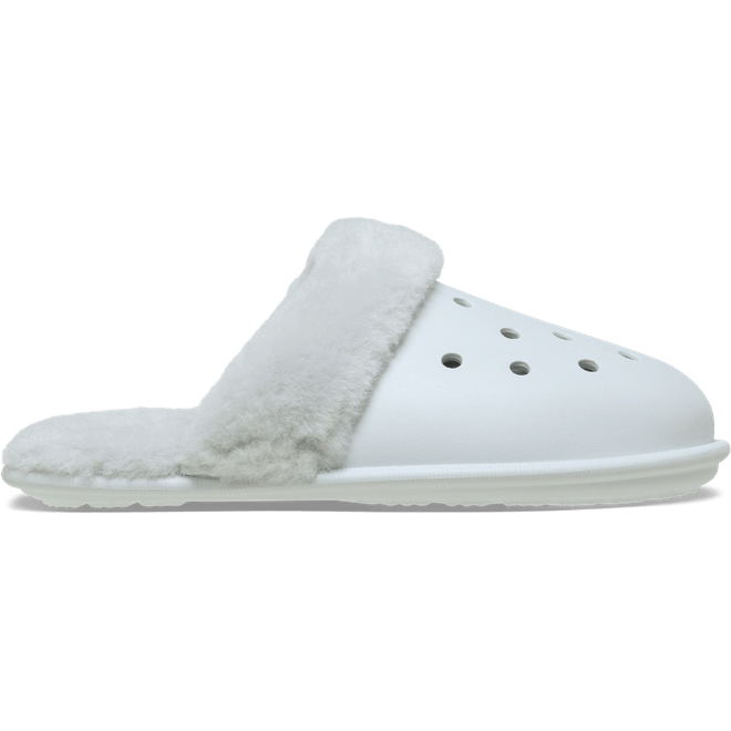 Crocs Classic Fuzz Scuff Slippers Moonlight  212143-1NK