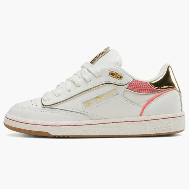 Reebok Club C Bulc Angel Reese Chalk Sunset Coral (women's) 100228936