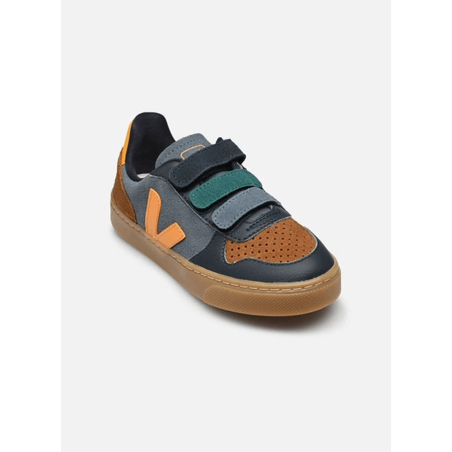 Veja Small V-10 Velcro Suede CV0320986