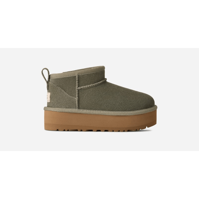UGG® Classic Ultra Mini Platform Boot Kids Green 1157791K-MSG