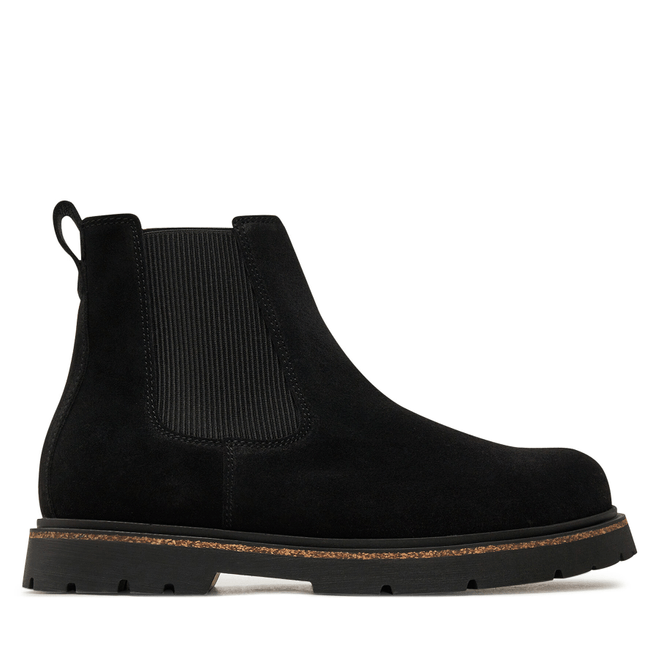 Birkenstock Highwood Slip On Men Suede Leather Black  1028138