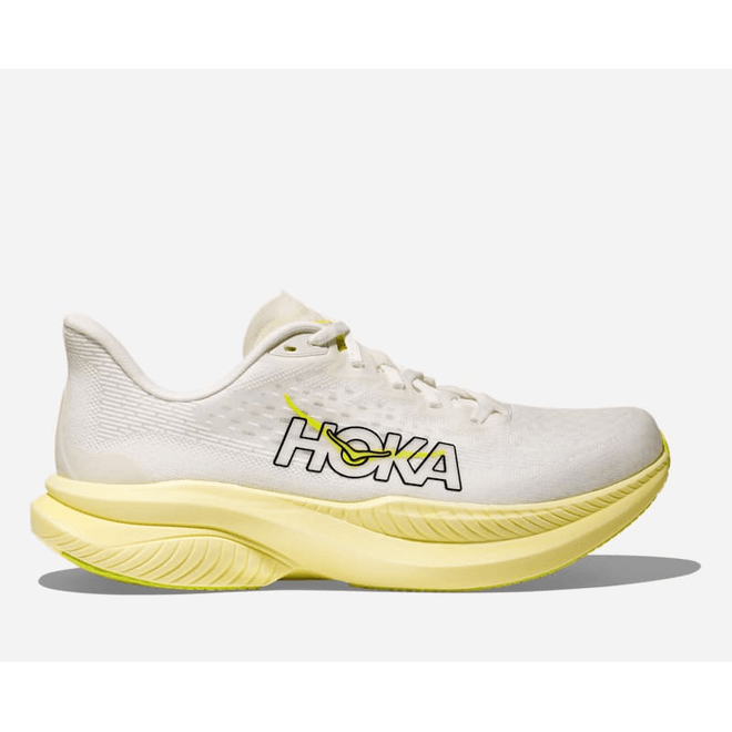 HOKA Mach 6  White 1147810-WNH