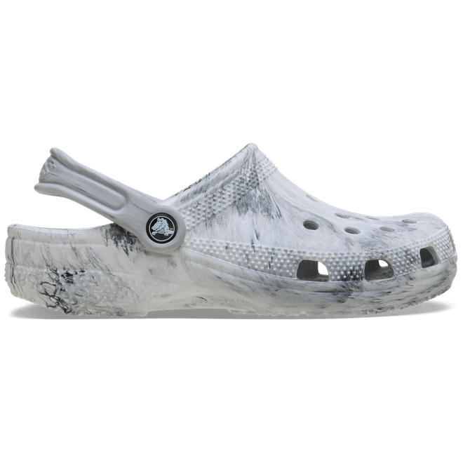 Crocs Classic Watercolor Marbled Clogs Grey Swirl  211583-1WZ