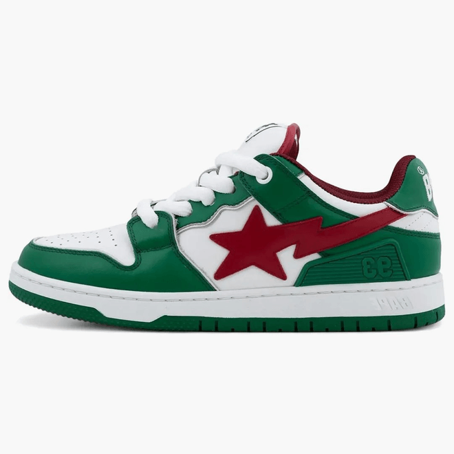 A Bathing Ape Sk8 Sta Bold #1 Green 1L30-191-311