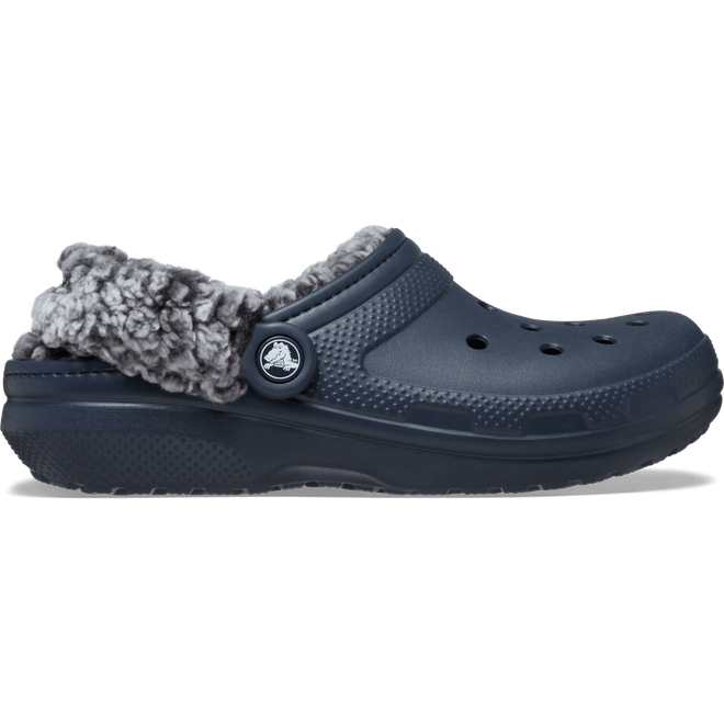 Crocs Classic Fleece Lined Clogs Navy  211396-410