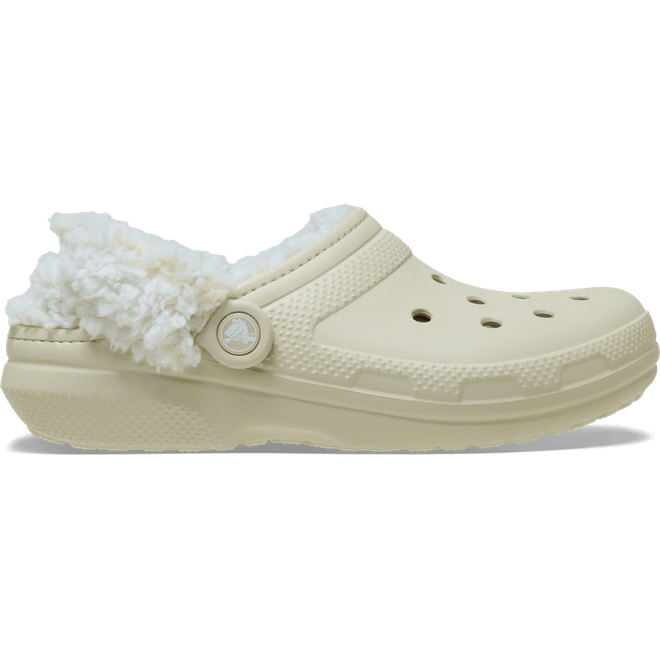 Crocs Classic Fleece Lined Clogs Bone  211396-2Y2