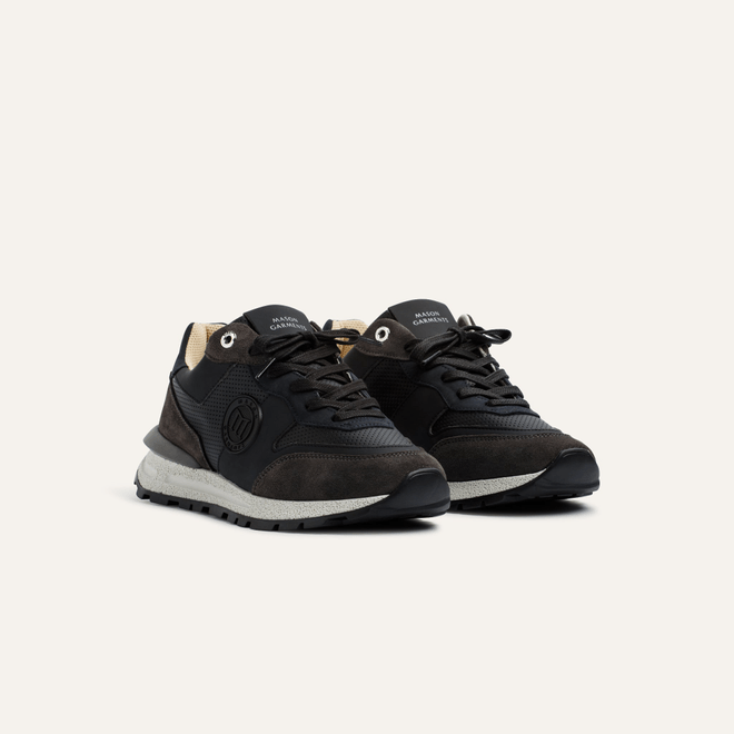 Mason Garments Mason Garments Men's & Women's Trainer Trail Runner Multicolore Black MG52-27B