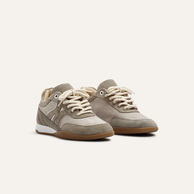 Mason Garments Mason Garments Men's & Women's Trainer Maranello Suede Taupe MG52-25A