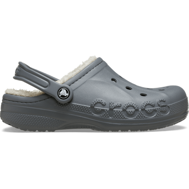 Crocs Baya Lined Clogs Charcoal  205969-025