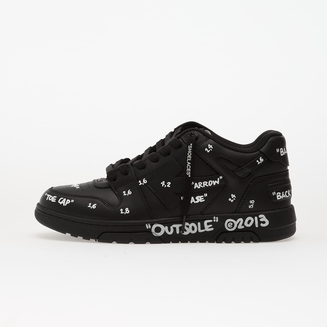 Off-White Out Of Office Graffiti Black OMIA189F25LEA0071001