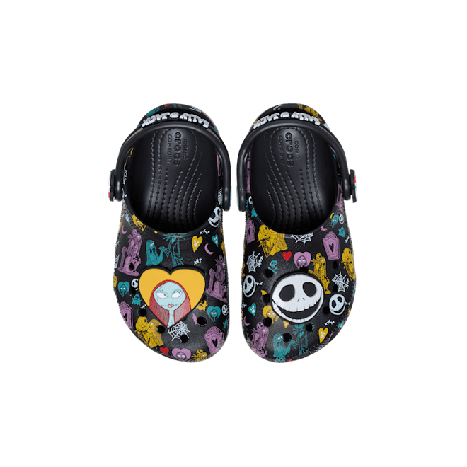 Crocs Toddlers Disney Tim Burtons The Nightmare Before Christmas Jack and Sally Classic Clogs Kinder Multi  211421-90H