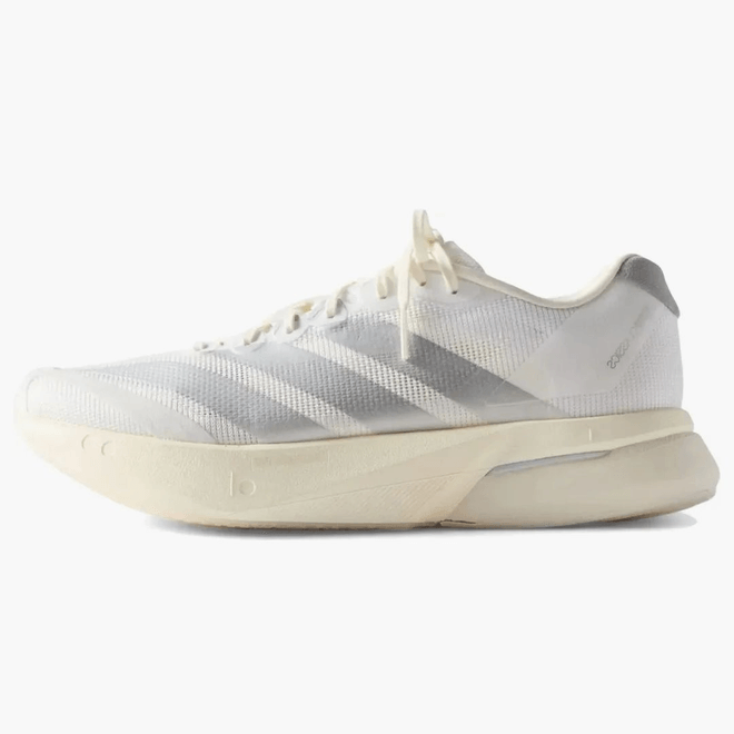 Adidas Adizero Boston 13 Kith White Silver Metallic JQ4698