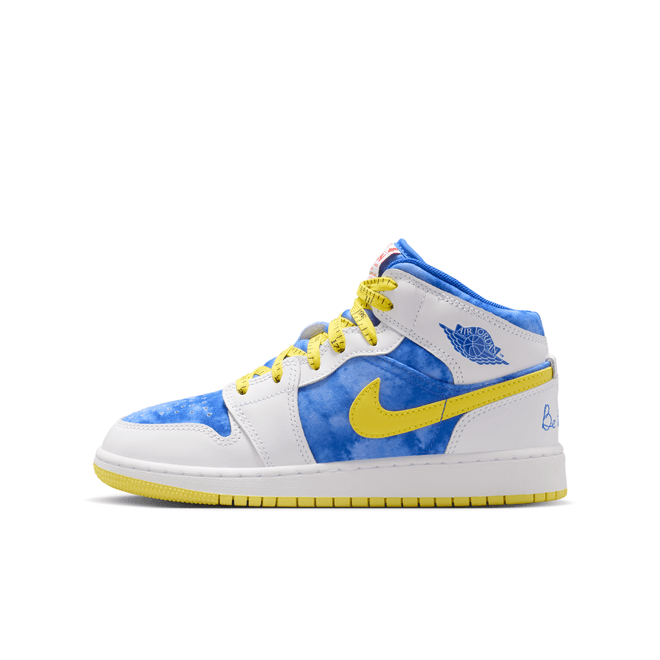 Jordan 1 Mid Sneaker School Be Tall In Your Thinking (gs) FZ3945-100