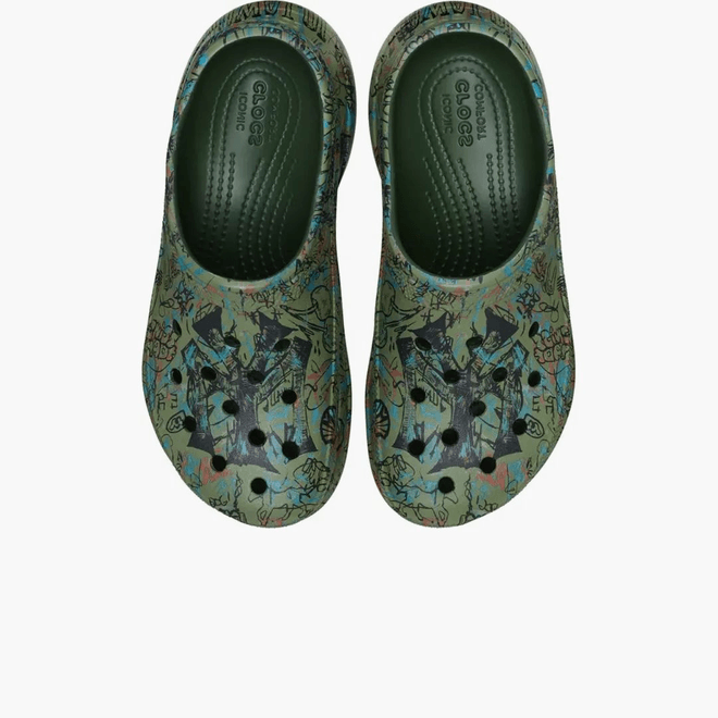 Crocs Classic Bae Clog Mowalola Forest (women's) 211078-3UR