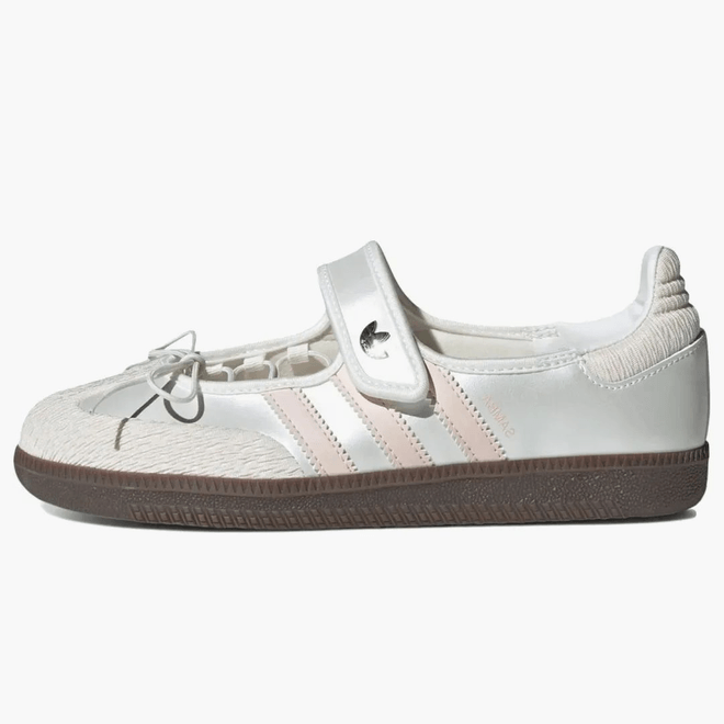 Adidas Samba Jane Cloud White Pink (women's) JR4482