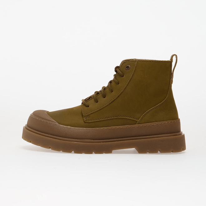 Birkenstock Prescott Natural Leather Oiled Pine Green  1030034