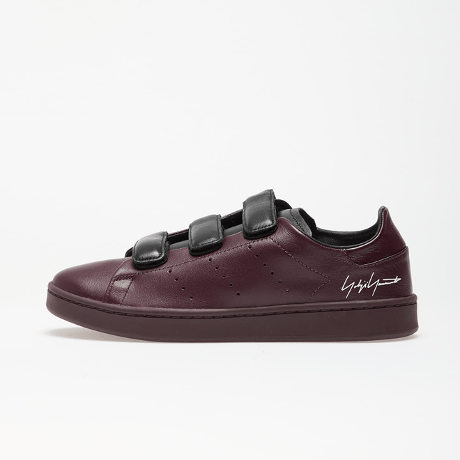 Y-3 Stan Smith Velcro Shadow Maroon JR6641