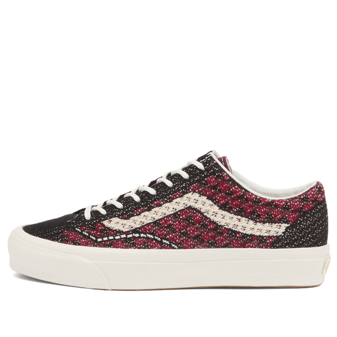 Vans LX Old Skool 36 EK sneaker  Geo Check Bordeaux VN000EFKBRD