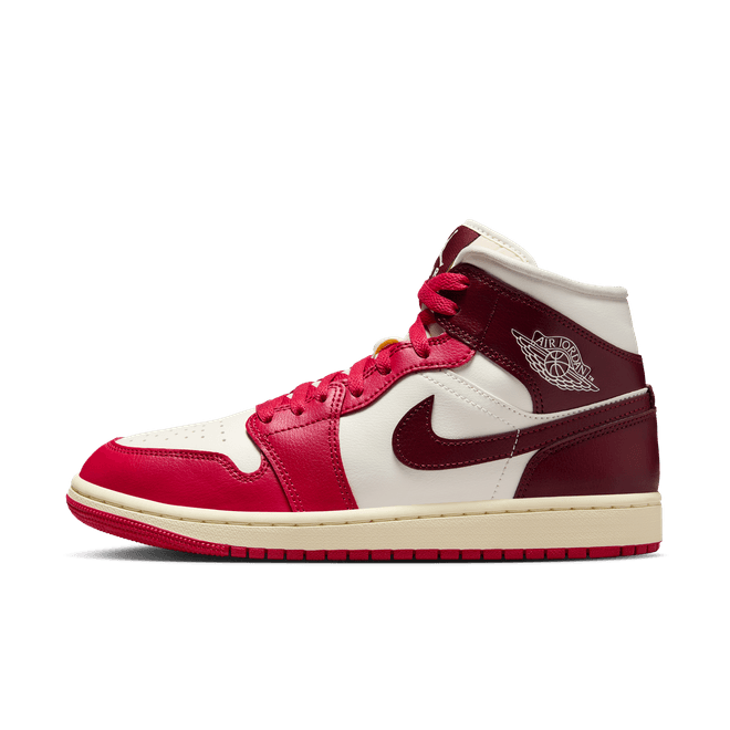 Jordan 1 Mid Sail Mystic Hibiscus (women's) BQ6472-119