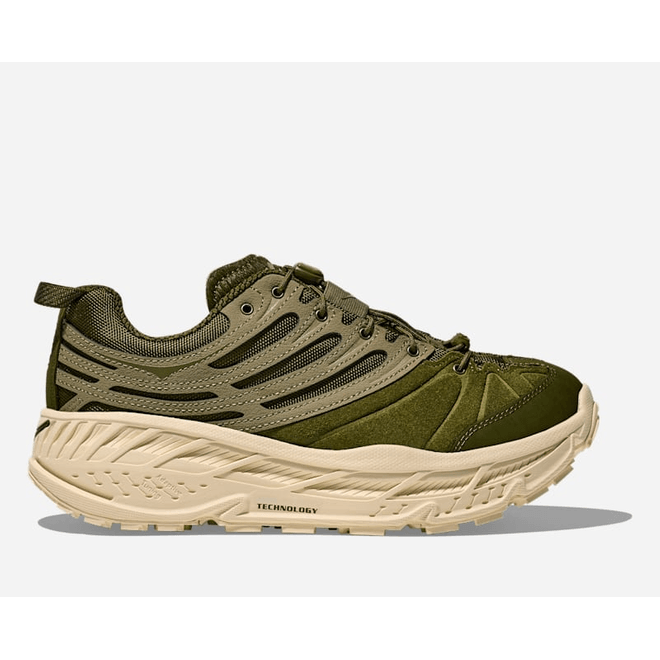 HOKA Elite Terrain System Stinson EVO OG  Moss Green 1166450-MRNW