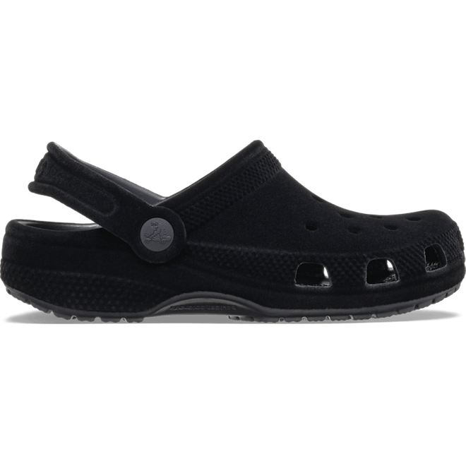 Crocs Kids Classic Velvet Clogs Black  211877-001