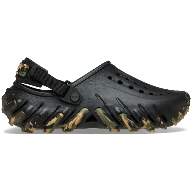 Crocs Echo Camo RO Clogs Black 212095-0C4