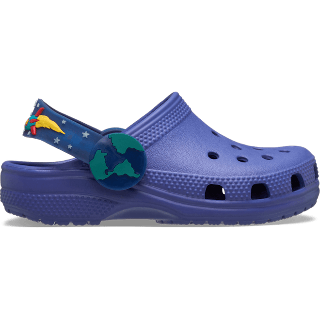 Crocs Kids Toddler Classic Imagination Lights Backstrap Clogs Sapphire  211892-4WH